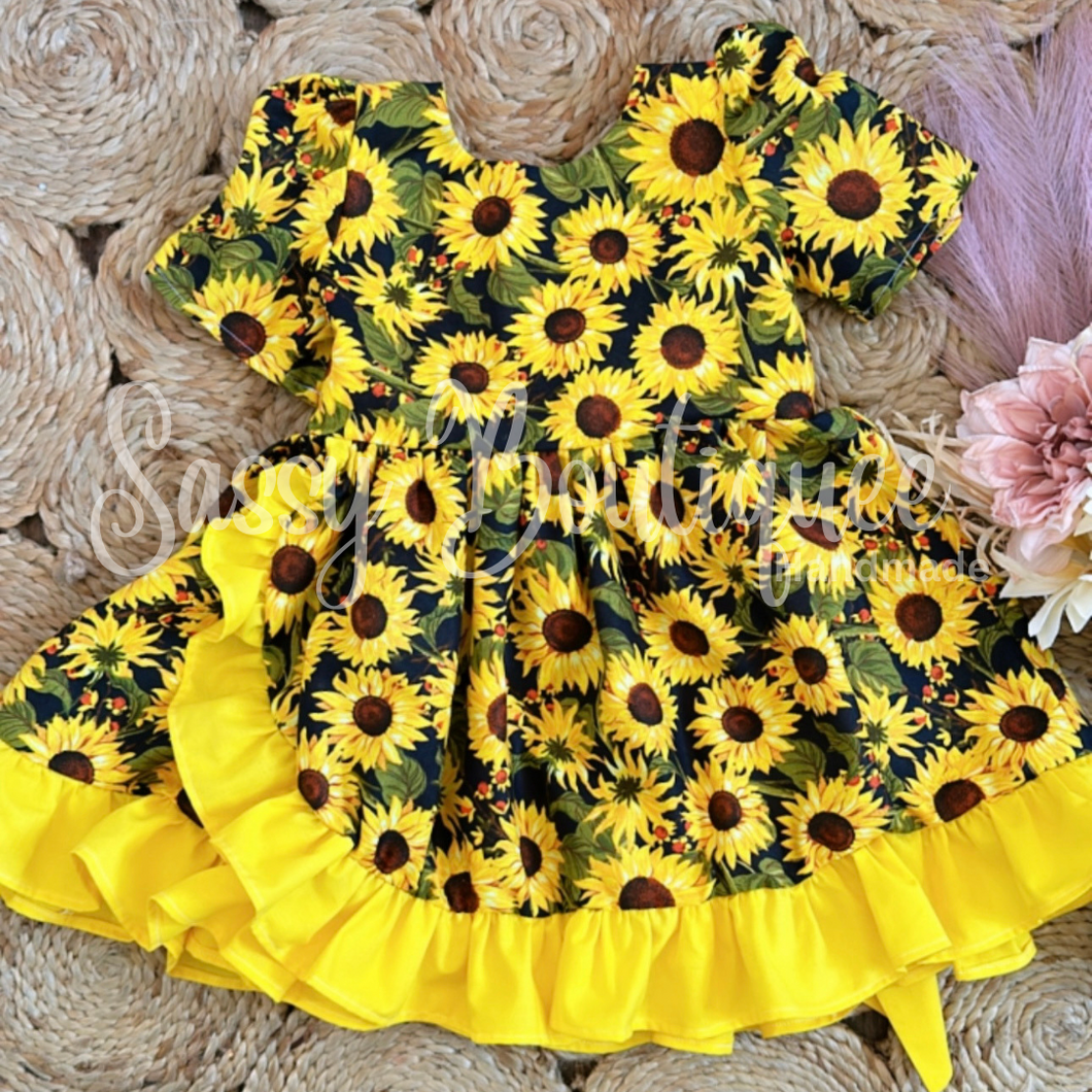 Spring Sunflower Dress/Top