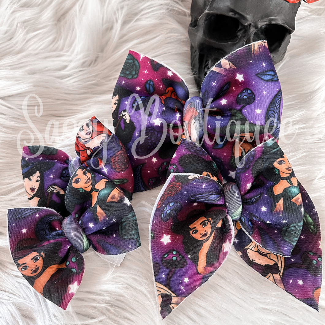 PRINCESS WITCH PUFF BOWS