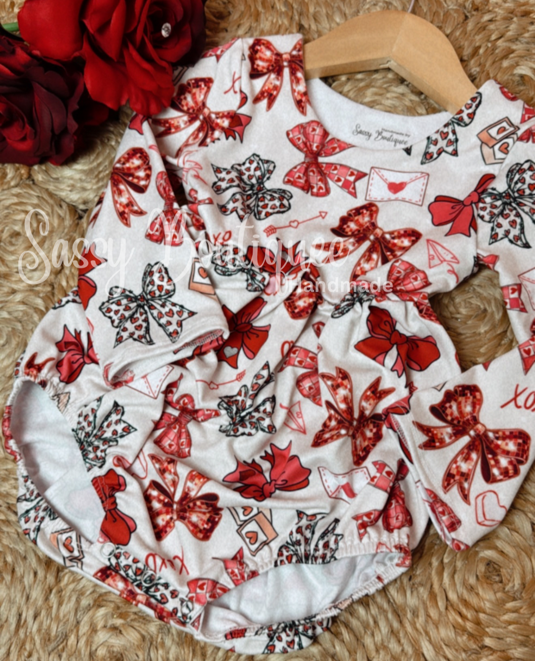 Valentines Bubble Romper or Dress