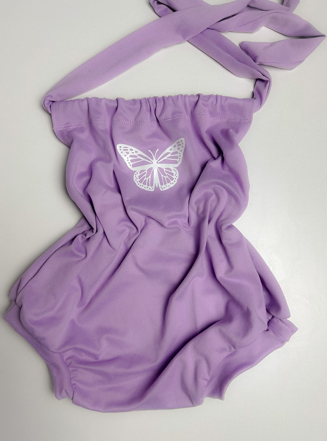 Beach Romper Lilac