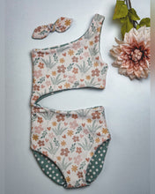 Load image into Gallery viewer, Off Shoulder Reversible One Piece SwimSuite
